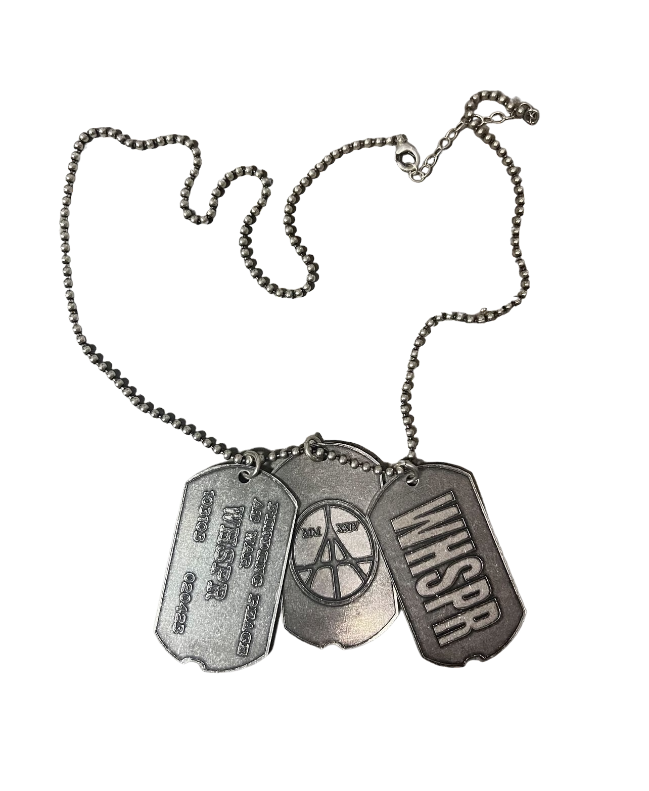 "Ivey" Dog Tags