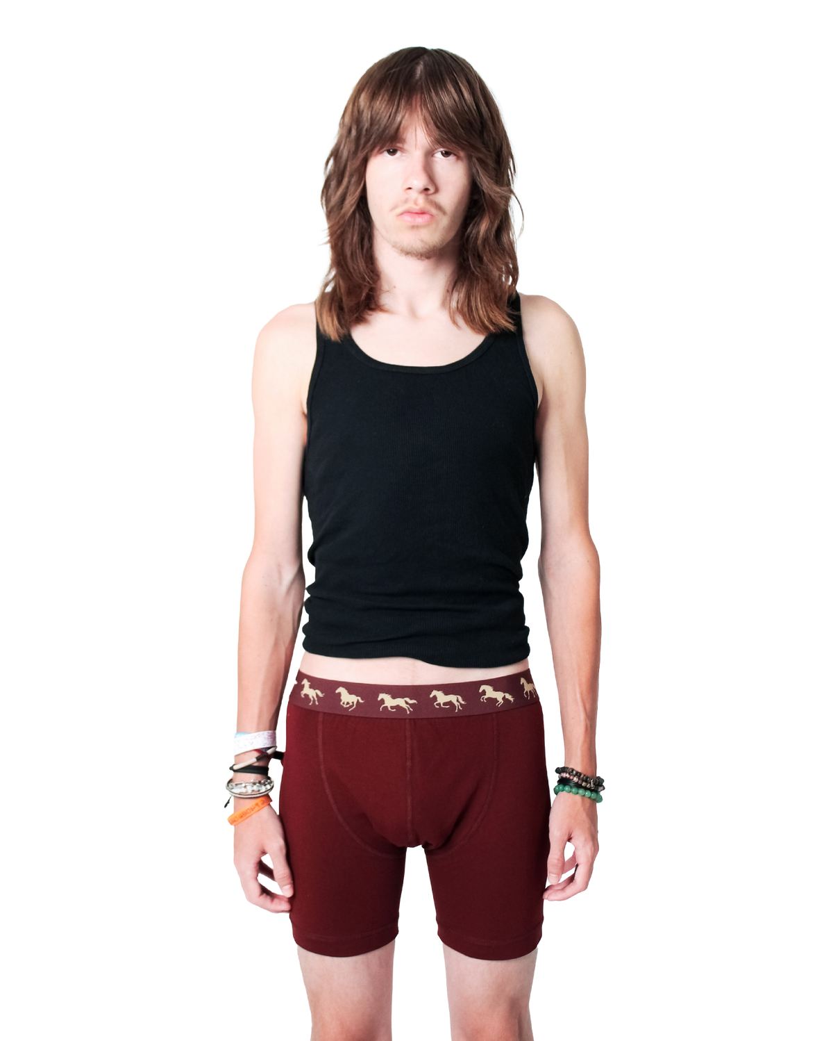 Tranquil Boxer Briefs - Oxblood
